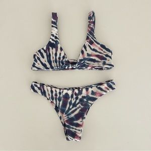Skatie Bikini - Coachella print (Penny top, Dylan bottom)